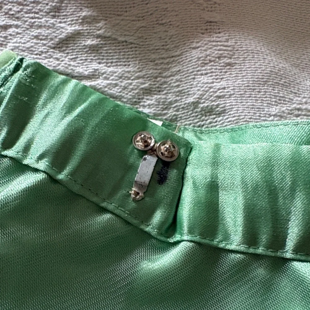 Lehenga Choli,traditional Indian Green & Gold 3pc Dress Needs Cleaning